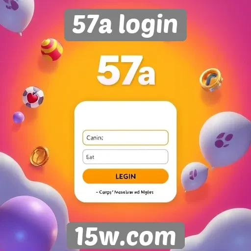 Acessibilidade e design do site de jogos 57a login