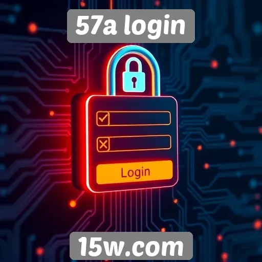 Recursos de segurança do site 57a login em análise